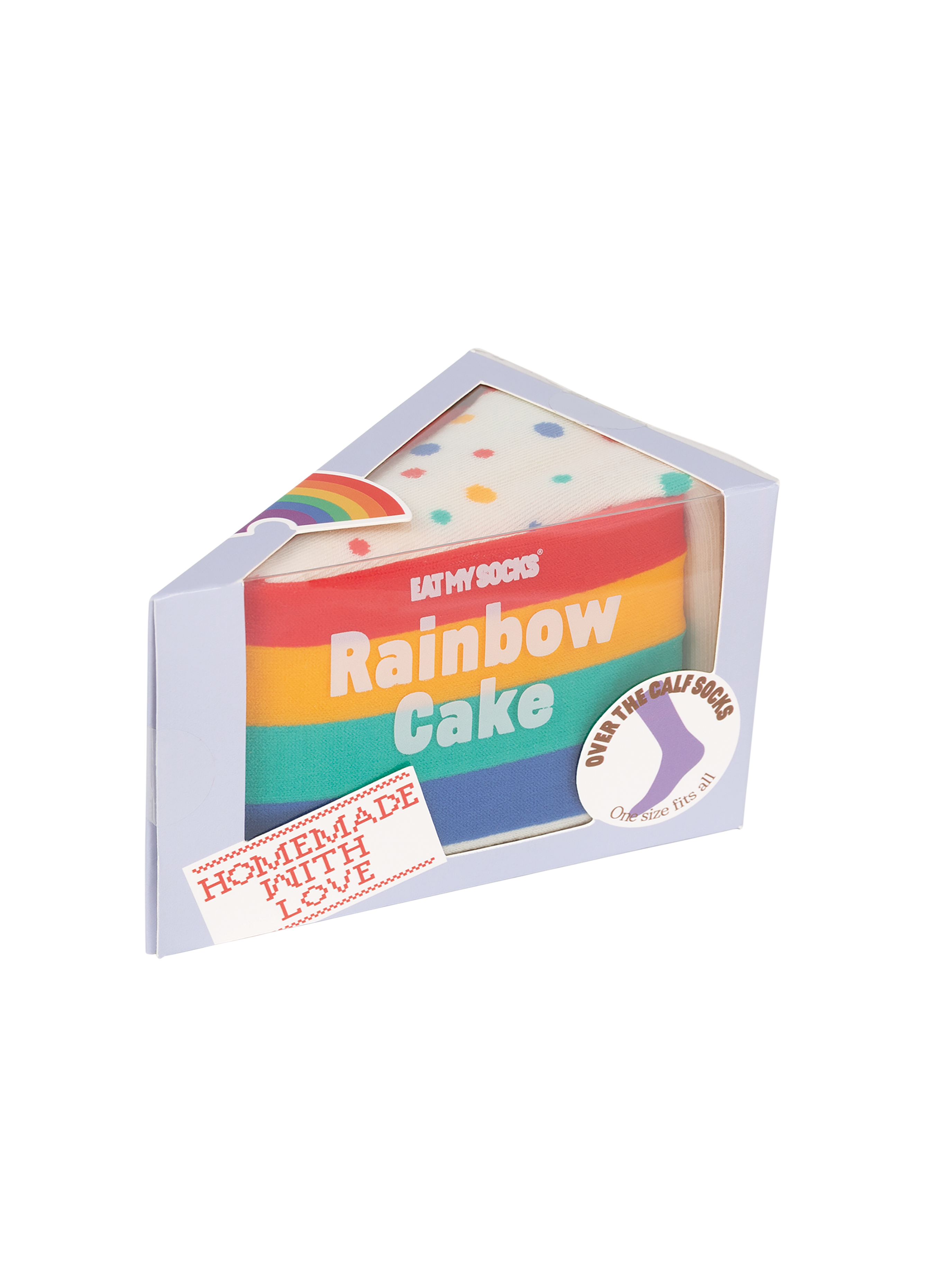 Rainbow Cake strømper - Multi